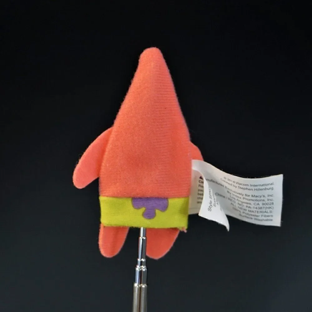 Nickelodeon Spongebob Squarepants Finger Puppet MACY’S Exclusive 2014 Viacom 4”